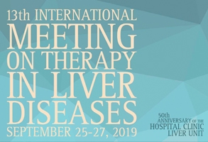 Poza eveniment - 13th International Meeting on Therapy in Liver Diseases, Barcelona, Spain, September 25-27, 2019